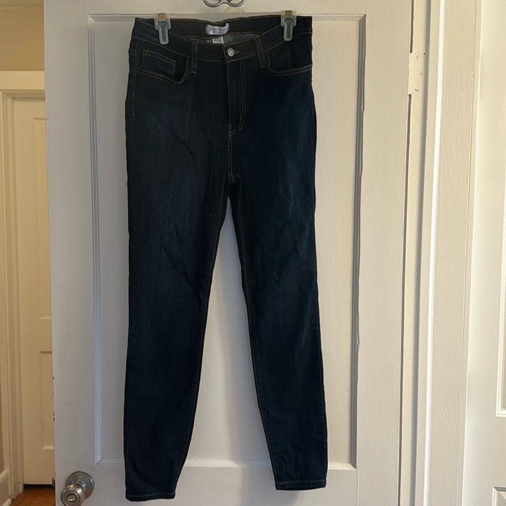 Judy Blue skinny ankle dark wash jeans